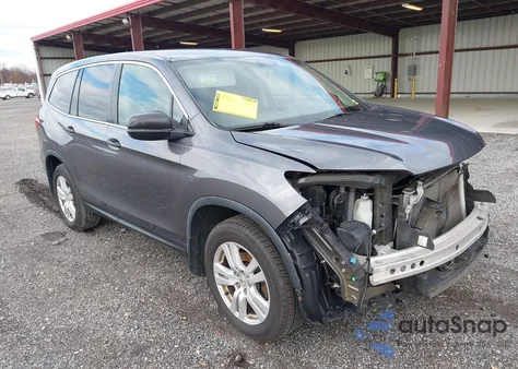 2016 Honda Pilot Lx from USA, damaged, VIN 5FNYF6H19GB049341